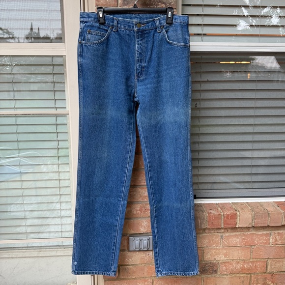 Calvin Klein Other - 💖 Vintage Calvin Klein 100% Cotton Blue Denim Straight-Leg Jeans